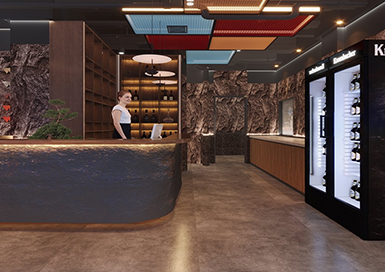 cc燒烤店裝修設(shè)計(jì)案例效果圖